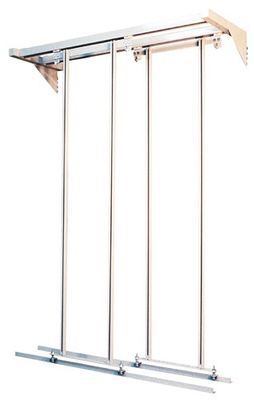 QS-725IV -  Lozier/Madix Store fixture sliding panel display for Tip-Out bins