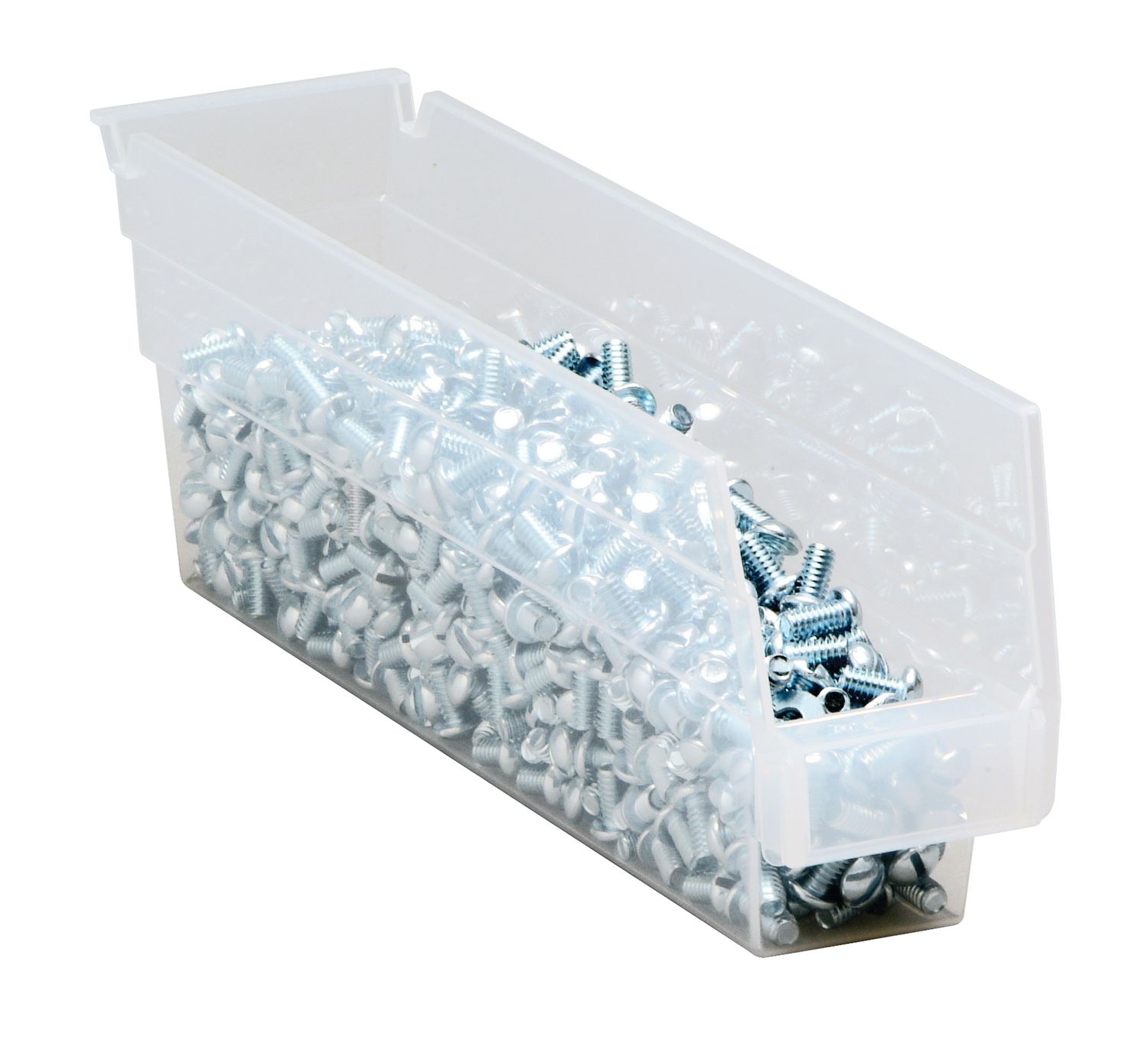 4&#39;&#39; high Clear-View shelf bins