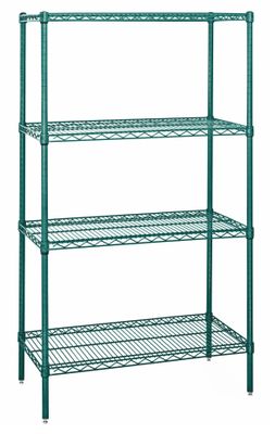 Wire 4 Shelf 63&quot;H Starter Kit Proform