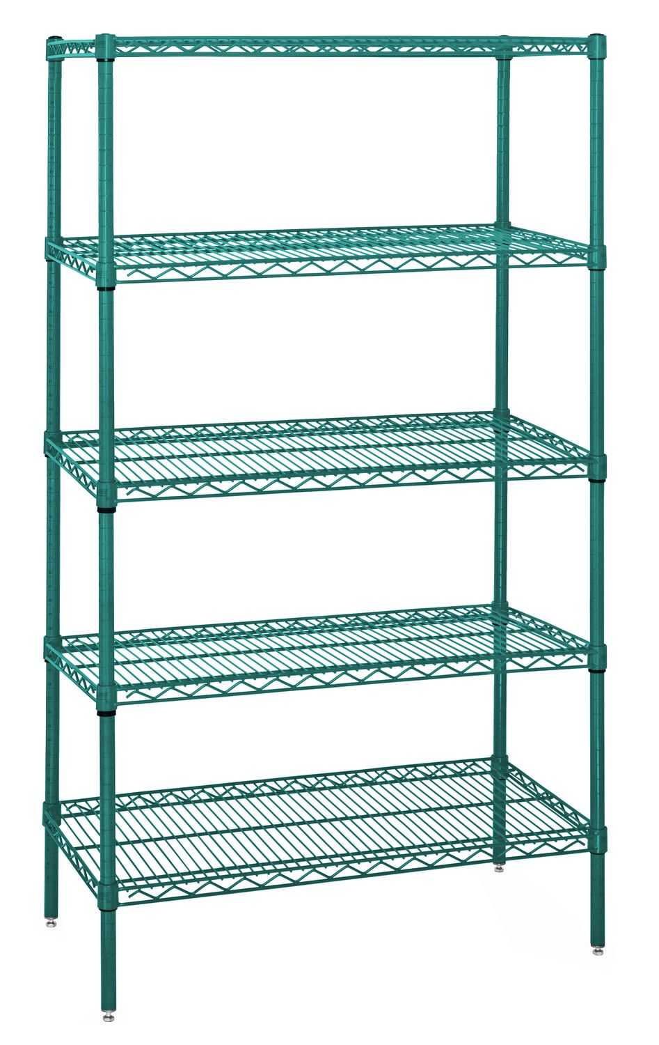 Wire 5 Shelf 63&quot;H Starter Kit Proform