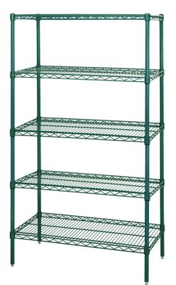 Wire 5 Shelf 74&quot;H Starter Kit Proform