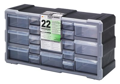 PDC-22BK  22 drawer plastic cabinet