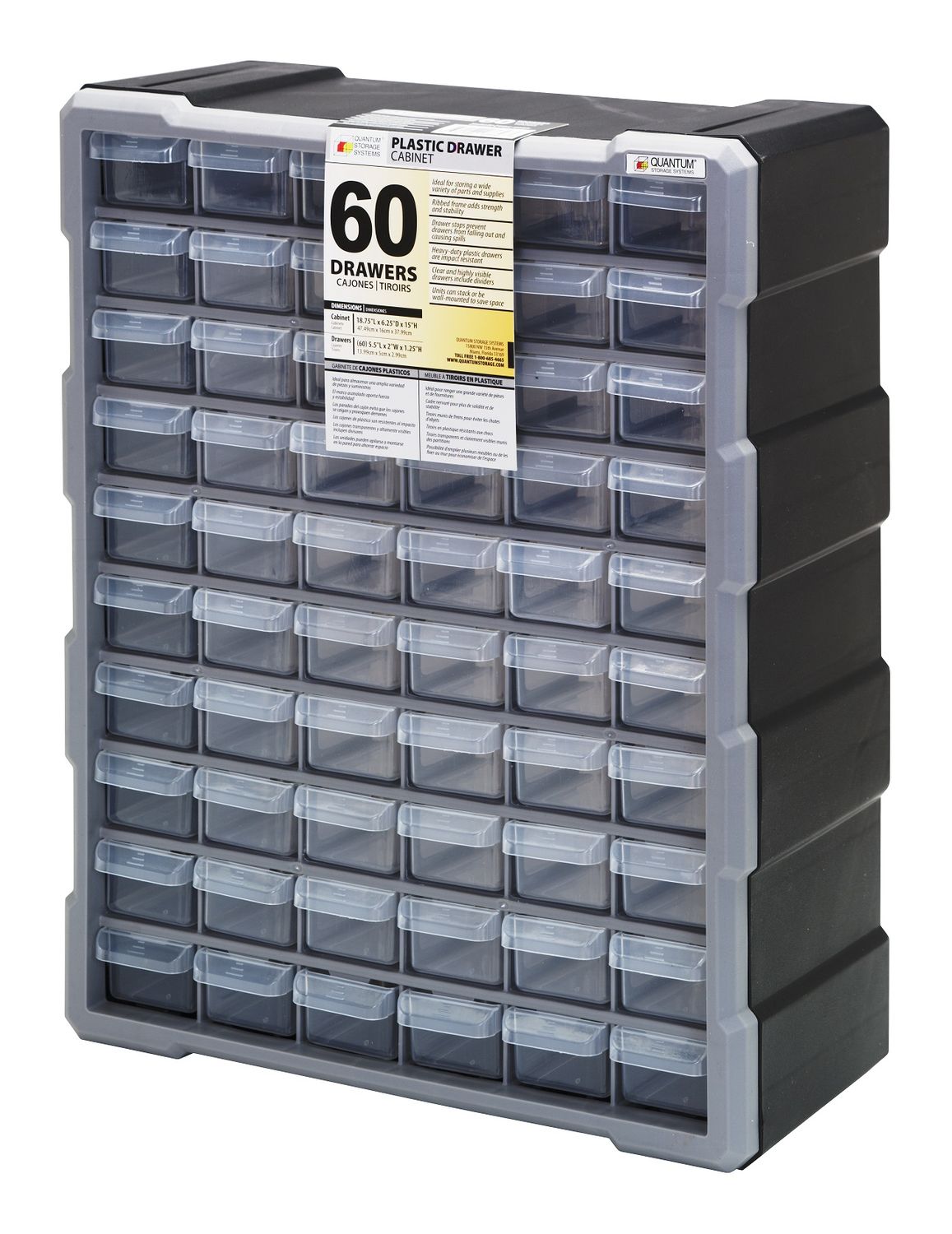 PDC-60BK  60 drawer cabinet