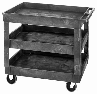 PC4026-33-3 - 3 shelf plastic cart