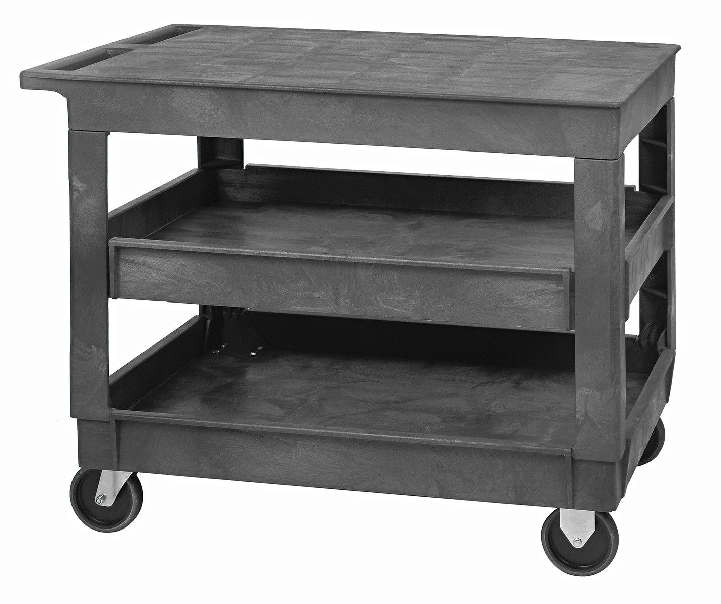 PFTC4026-33-3 - 3 shelf plastic cart