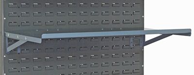 SLP-BKT louvered panel shelf bracket only