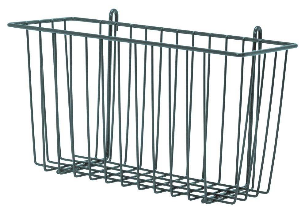 SG-B1357P - 13-3/8x5x7&quot; BASKET - Green Epoxy