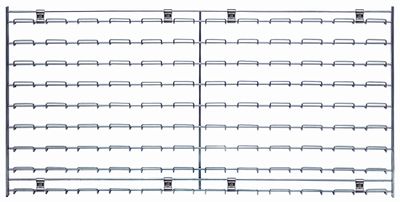 WLP-1836C 36x18&quot; Wire Louvered panel