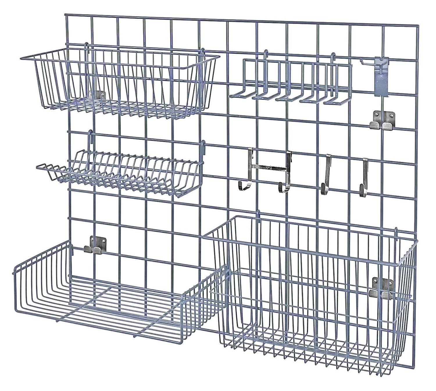 SGK-3036-1GY - Grey Commercial Kitchen organizer