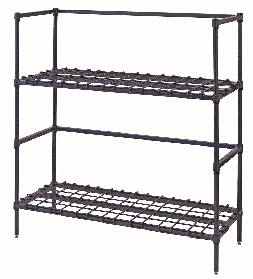 Beverage &amp; Tank containers 2 tier Dunnage shelf