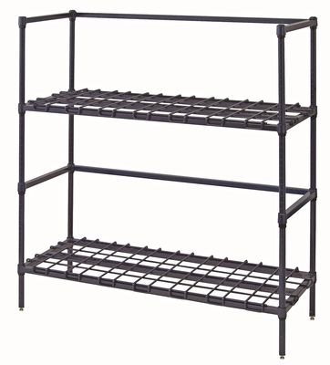 Beverage &amp; Tank containers 2 tier Dunnage shelf