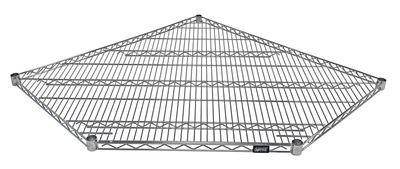 Wire Corner Shelf Chrome