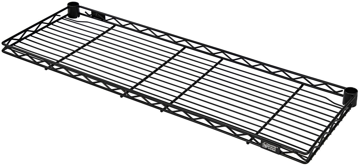 Wire Cantilever shelf - Black Epoxy
