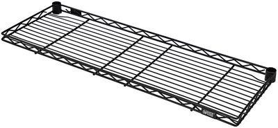Wire Cantilever shelf - Black Epoxy