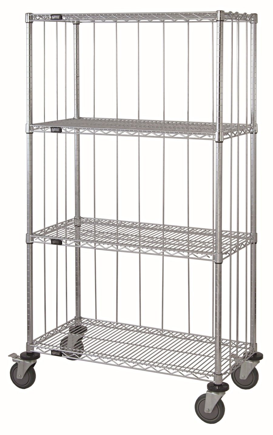 Wire shelving Linen Cart