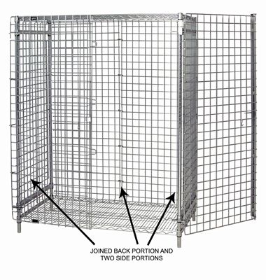 Chrome Security Enclosure Panels