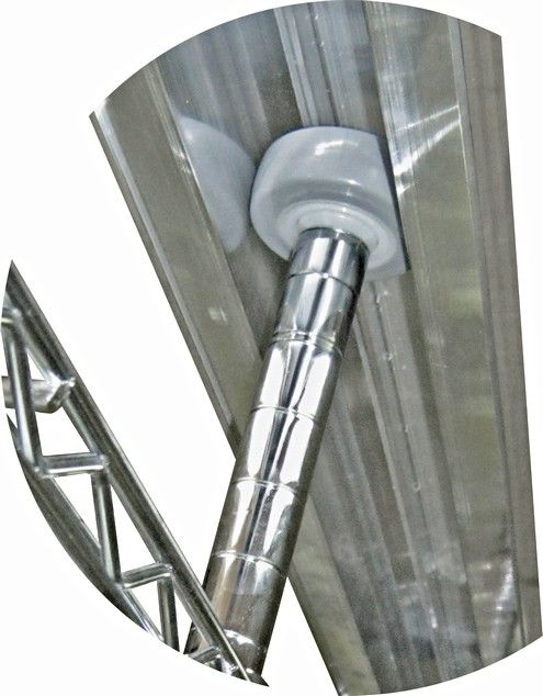 TK-CBW Overhead track roller for wire shelving