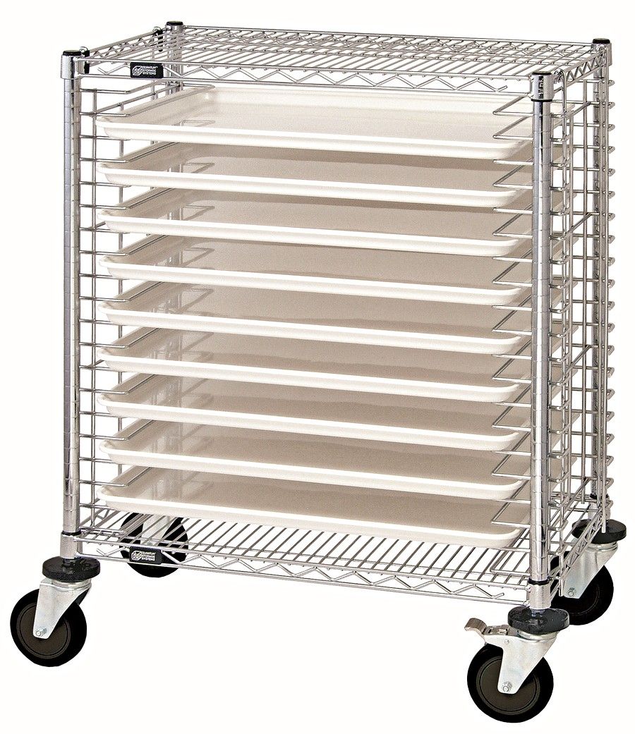 Wire 19 Tray Cart
