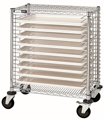 Wire 19 Tray Cart