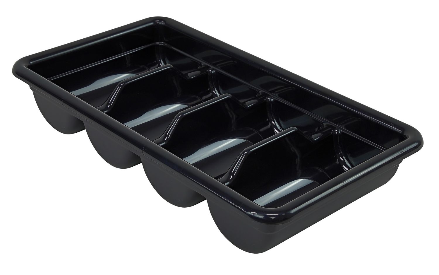 FSB-20113 - 20.4x11.4x3.8&quot; Food grade Tray, Colour: Black