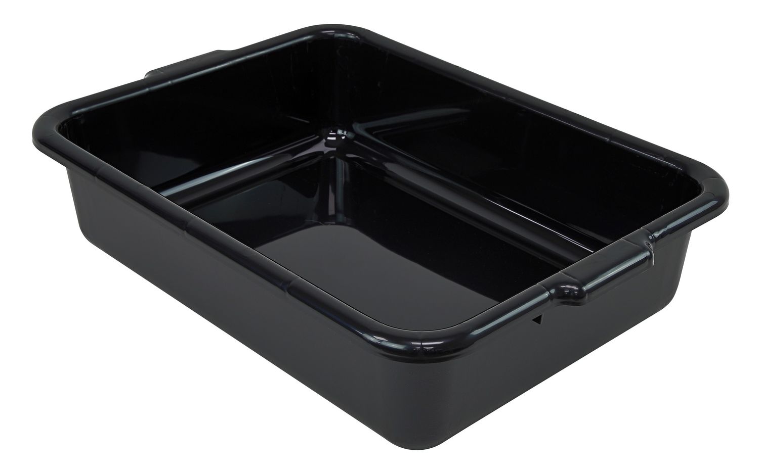 FSB-21155 - 21x15x5&quot; Flat Bottom Tray, Colour: Black