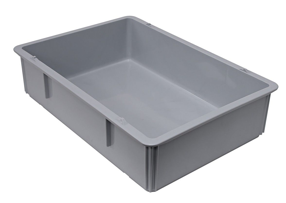 FSB-PT26186 - 26x18x6.4&quot; Pizza Dough Box, Colour: Grey
