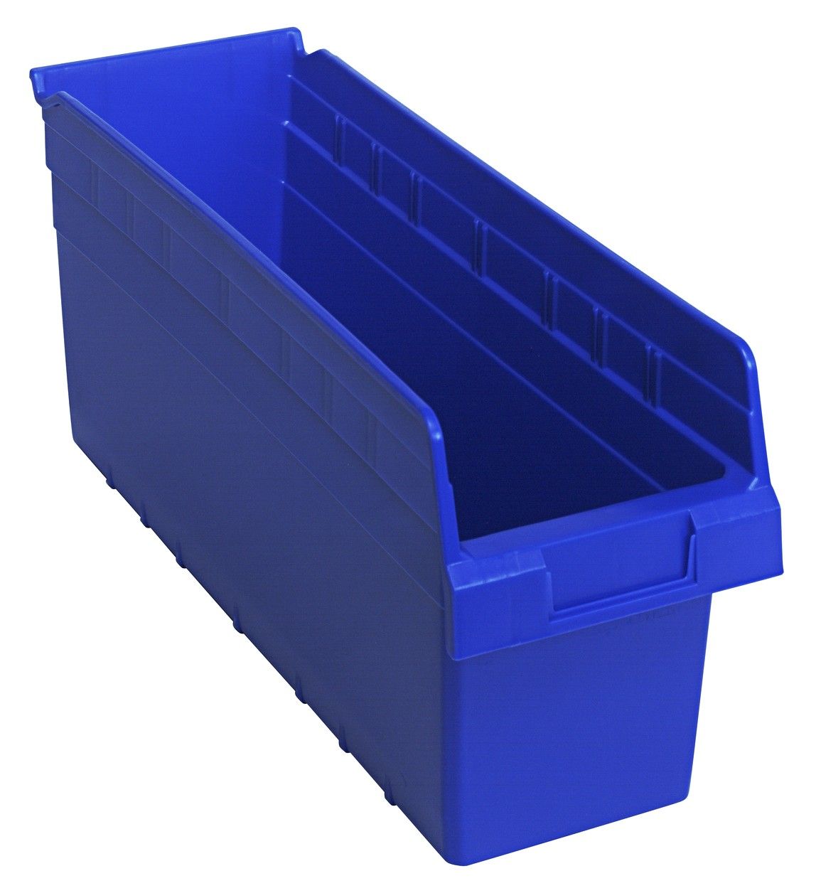 QSB804  - 17.9&quot;x6.6&quot;x8&quot; Shelf bin, Colour: Blue