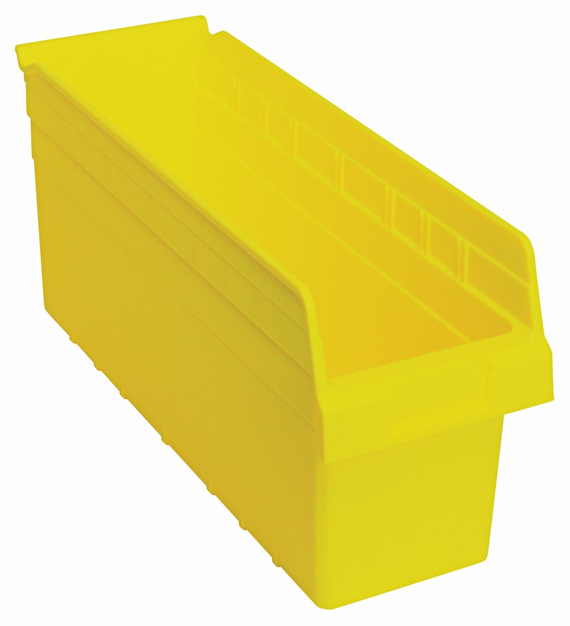 QSB804  - 17.9&quot;x6.6&quot;x8&quot; Shelf bin, Colour: Yellow