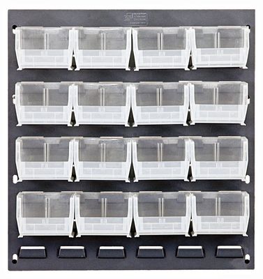 QLP-1819-220-16 - 18x19&quot; Louvered panel w/QUS220 bins