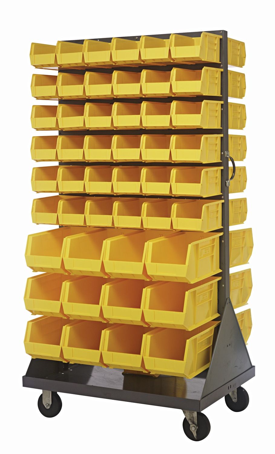 QMD-36H-230240 Louvered panel cart w/QUS230, QUS240, Colour: Yellow