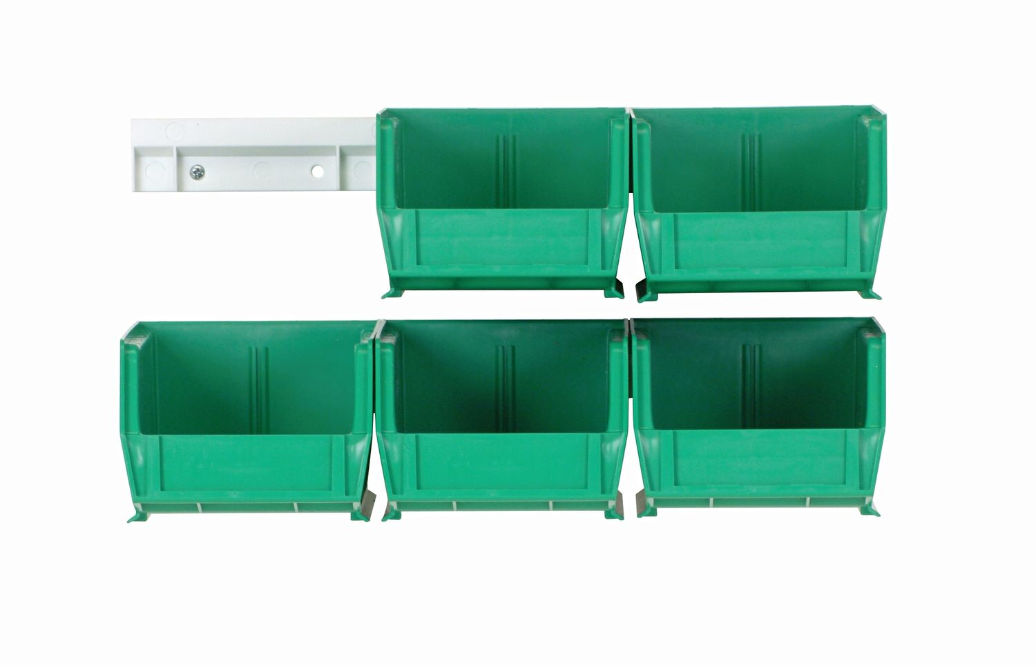 HNS210 - QUS210 bin and Rail combo, Colour: Green