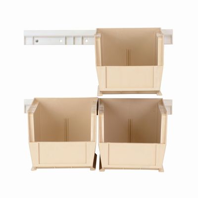 HNS230 - QUS230 bin and Rail combo, Colour: Ivory