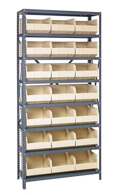 1275-445 - 12x36x75&quot; shelving w/SSB4445