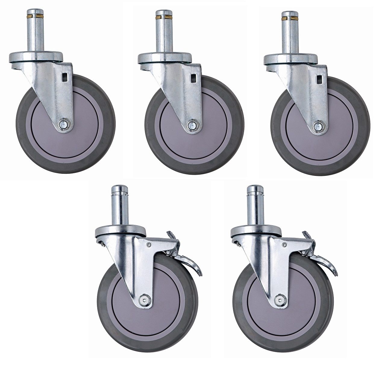 WR-00H-5 - 5 Wheel kit for Corner shelf