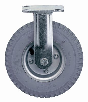 PT-NR  8&quot; Pneumatic rigid plate caster