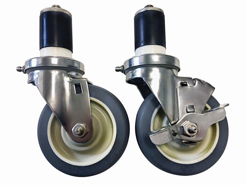 SST-MOB stainless steel caster set
