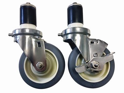 SST-MOB stainless steel caster set