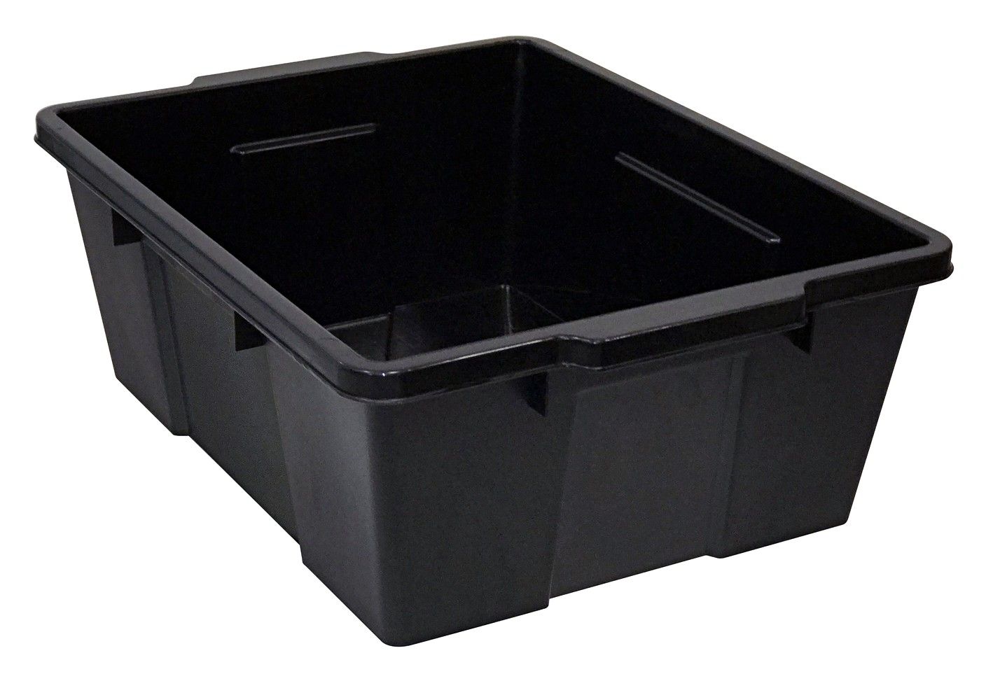 LC191507 - 21x15.9x7.8&quot; Latch container, Colour: Black