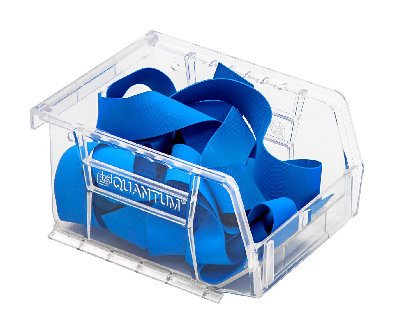 QUS210CC - 5.4&quot;x4.1&quot;x3&quot; Crystal Clear bin