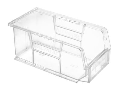QUS230CC - 10.9&quot;x5.5&quot;x5&quot; Crystal Clear bin