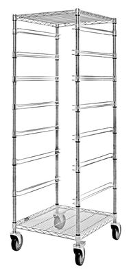 BC212469MCO - Conductive Dividable Grid bin Cart