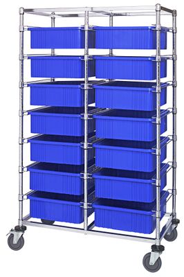 BC214069M1D - Dividable Grid bin Cart
