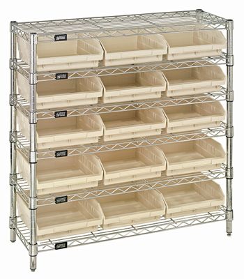 WR6-36-1236-109 Wire shelving w/QSB109