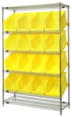 WRSL6-74-1848-260 Slanted shelving w/QUS260