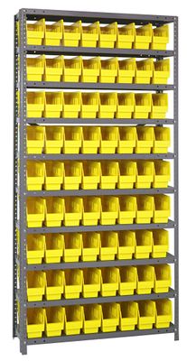 1275-201 - 12x36x75&quot; shelving w/QSB201