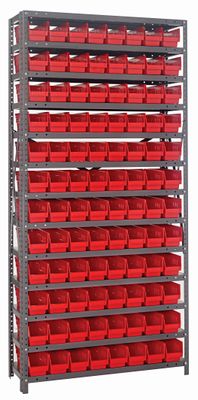 1275-101 - 12x36x75&quot; shelving w/QSB101