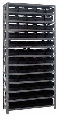 1275-102 - 12x36x75&quot; shelving w/QSB102