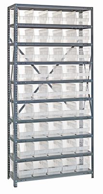 1275-202 - 12x36x75&quot; shelving w/QSB202
