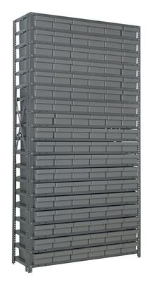 1275-401 - 12x36x75&quot; shelving w/QED401