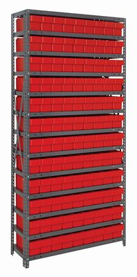 1275-501 - 12x36x75&quot; shelving w/QED501